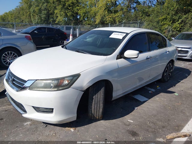 46006502 :رقم المزاد ، 1HGCR2F56FA199500 vin ، 2015 Honda Accord Sport مزاد بيع