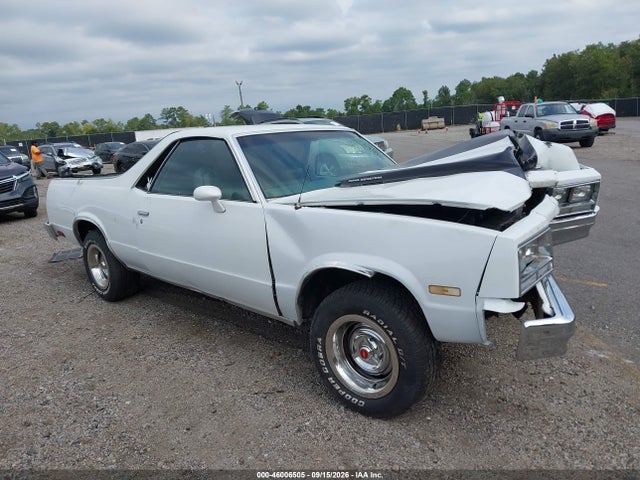 1984 Chevrolet El Camino მანქანა იყიდება აუქციონზე, vin: 1GCCW80H4ER175466, აუქციონის ნომერი: 46006505