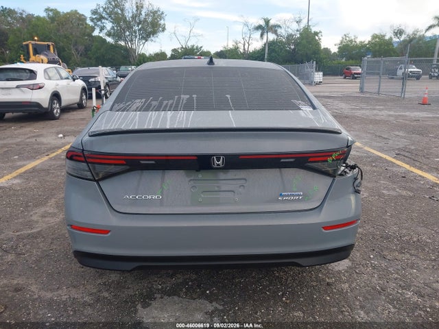 Продаж на аукціоні авто 2025 Honda Accord Hybrid Sport, vin: 1HGCY2F50SA017786, номер лоту: 46006619