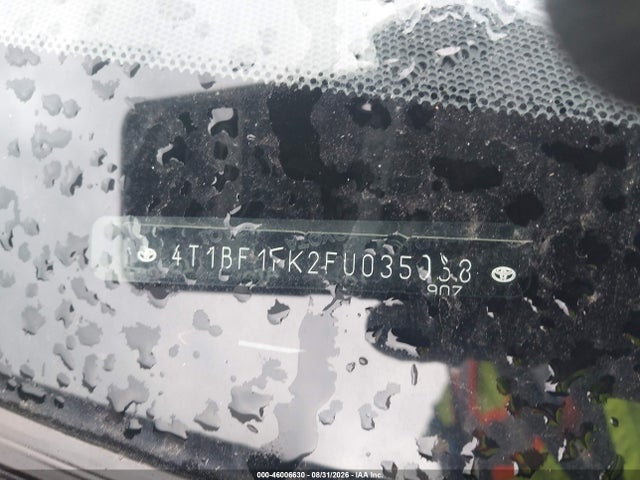 Aukcja sprzedaży 2015 Toyota Camry Se, vin: 4T1BF1FK2FU035058, numer aukcji: 46006630