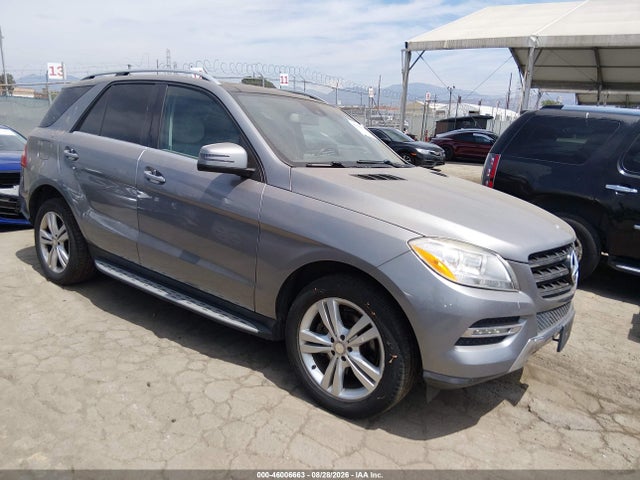 Продажа на аукционе авто 2015 Mercedes-benz Ml 350, vin: 4JGDA5JB8FA460405, номер лота: 46006663
