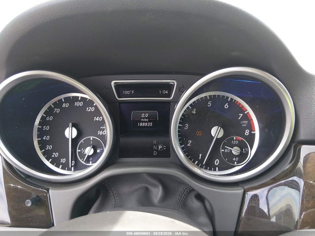 Aukcja sprzedaży 2015 Mercedes-benz Ml 350, vin: 4JGDA5JB8FA460405, numer aukcji: 46006663