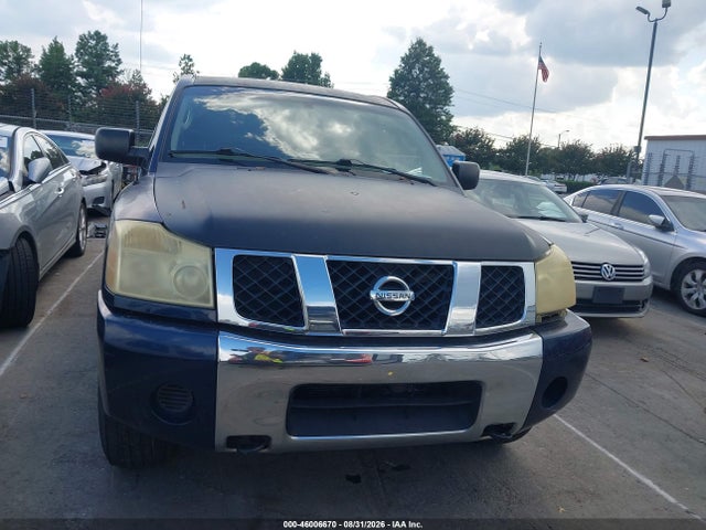 2006 Nissan Titan Se მანქანა იყიდება აუქციონზე, vin: 1N6BA07B56N543205, აუქციონის ნომერი: 46006670