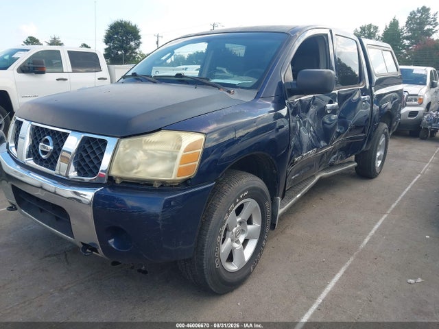 2006 Nissan Titan Se მანქანა იყიდება აუქციონზე, vin: 1N6BA07B56N543205, აუქციონის ნომერი: 46006670