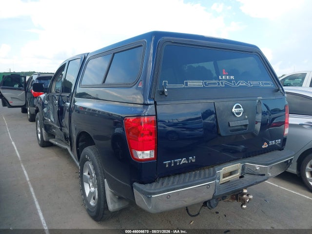 2006 Nissan Titan Se მანქანა იყიდება აუქციონზე, vin: 1N6BA07B56N543205, აუქციონის ნომერი: 46006670