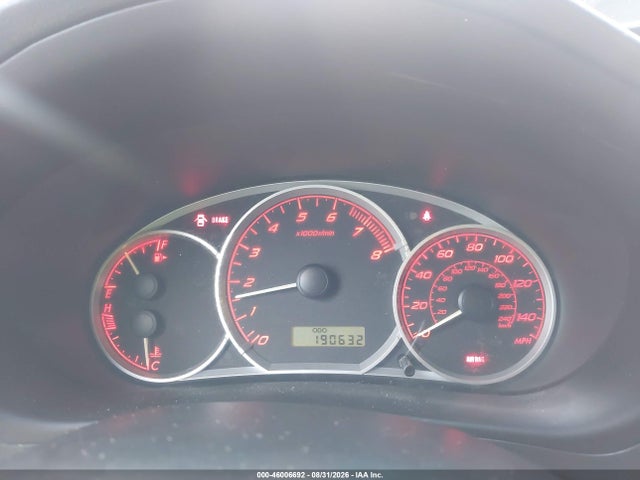 Aukcja sprzedaży 2008 Subaru Impreza Wrx, vin: JF1GE74628G509880, numer aukcji: 46006692