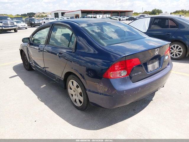 Aukcja sprzedaży 2008 Honda Civic Lx, vin: 1HGFA165X8L023894, numer aukcji: 46006708