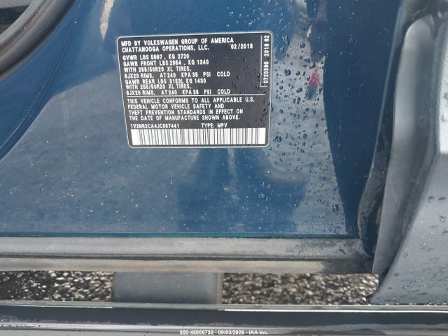 Aukcja sprzedaży 2018 Volkswagen Atlas 3.6l V6 Sel Premium, vin: 1V2NR2CA4JC557441, numer aukcji: 46006730