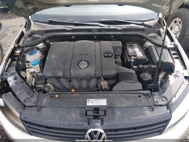2011 Volkswagen Jetta 2.5l Se მანქანა იყიდება აუქციონზე, vin: 3VWDZ7AJ5BM320175, აუქციონის ნომერი: 46006761
