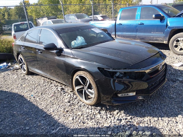 46006823 :رقم المزاد ، 1HGCV1F37JA000421 vin ، 2018 Honda Accord Sport مزاد بيع