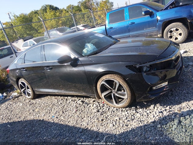 46006823 :رقم المزاد ، 1HGCV1F37JA000421 vin ، 2018 Honda Accord Sport مزاد بيع