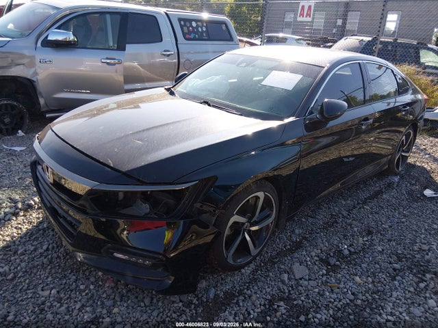 46006823 :رقم المزاد ، 1HGCV1F37JA000421 vin ، 2018 Honda Accord Sport مزاد بيع