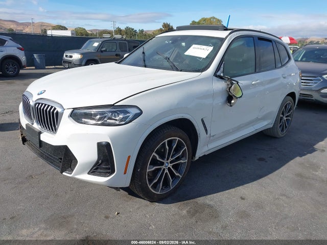 Продаж на аукціоні авто 2022 Bmw X3 Xdrive30i, vin: 5UX53DP06N9K84424, номер лоту: 46006824