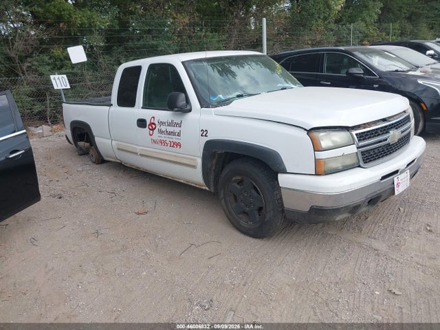 46006832 :رقم المزاد ، 1GCEC19V86Z103365 vin ، 2006 Chevrolet Silverado 1500 Lt1 مزاد بيع