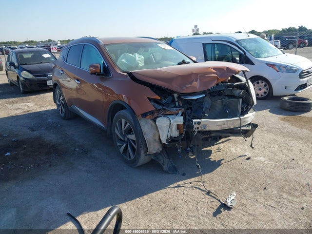 46006839 :رقم المزاد ، 5N1AZ2MG0FN225992 vin ، 2015 Nissan Murano Platinum/s/sl/sv مزاد بيع