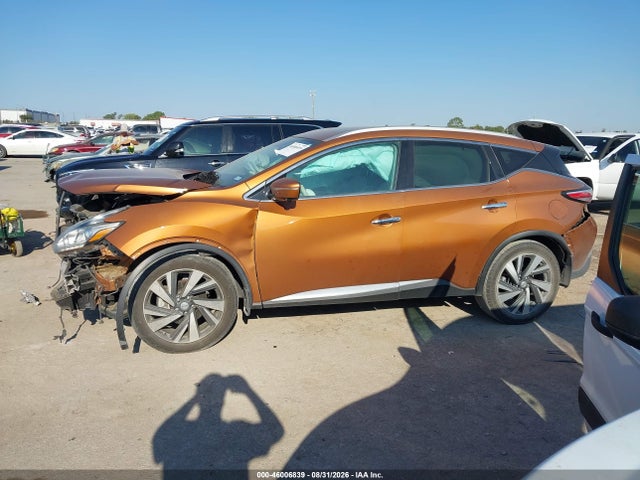 46006839 :رقم المزاد ، 5N1AZ2MG0FN225992 vin ، 2015 Nissan Murano Platinum/s/sl/sv مزاد بيع