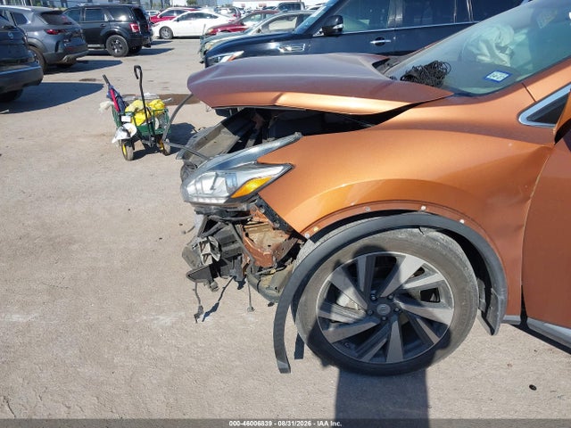 46006839 :رقم المزاد ، 5N1AZ2MG0FN225992 vin ، 2015 Nissan Murano Platinum/s/sl/sv مزاد بيع