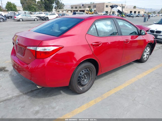 2015 Toyota Corolla Le მანქანა იყიდება აუქციონზე, vin: 5YFBURHE9FP361193, აუქციონის ნომერი: 46006852