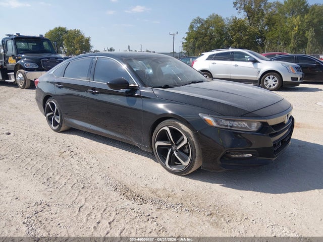 46006887 :رقم المزاد ، 1HGCV1F36JA133266 vin ، 2018 Honda Accord Sport مزاد بيع
