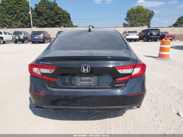 46006887 :رقم المزاد ، 1HGCV1F36JA133266 vin ، 2018 Honda Accord Sport مزاد بيع