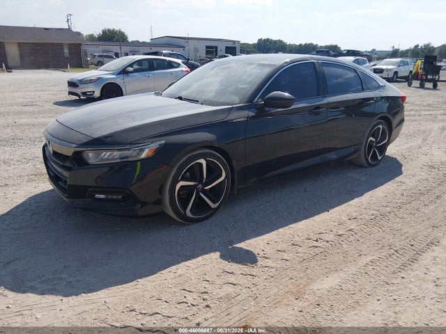 46006887 :رقم المزاد ، 1HGCV1F36JA133266 vin ، 2018 Honda Accord Sport مزاد بيع