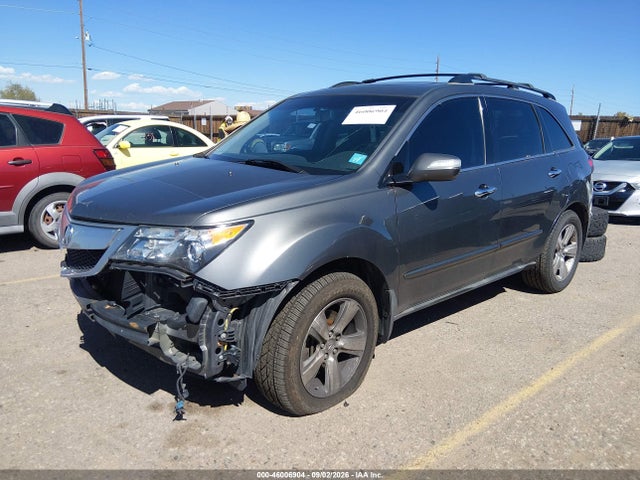 46006904 :رقم المزاد ، 2HNYD2H23AH507622 vin ، 2010 Acura Mdx مزاد بيع