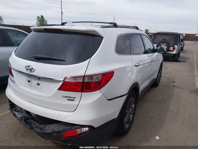2014 Hyundai Santa Fe Limited მანქანა იყიდება აუქციონზე, vin: KM8SNDHF6EU060757, აუქციონის ნომერი: 46006905