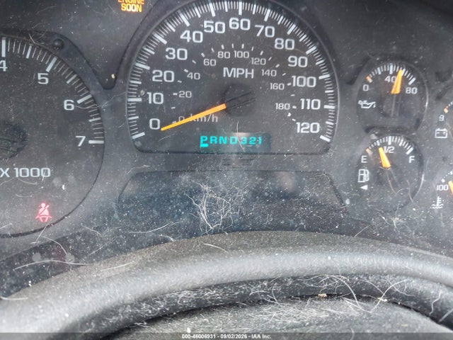 46006931 :رقم المزاد ، 1GNDT13S032198185 vin ، 2003 Chevrolet Trailblazer Ltz مزاد بيع