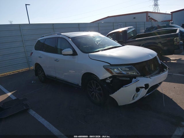 2014 Nissan Pathfinder Sl მანქანა იყიდება აუქციონზე, vin: 5N1AR2MN5EC652271, აუქციონის ნომერი: 46006989