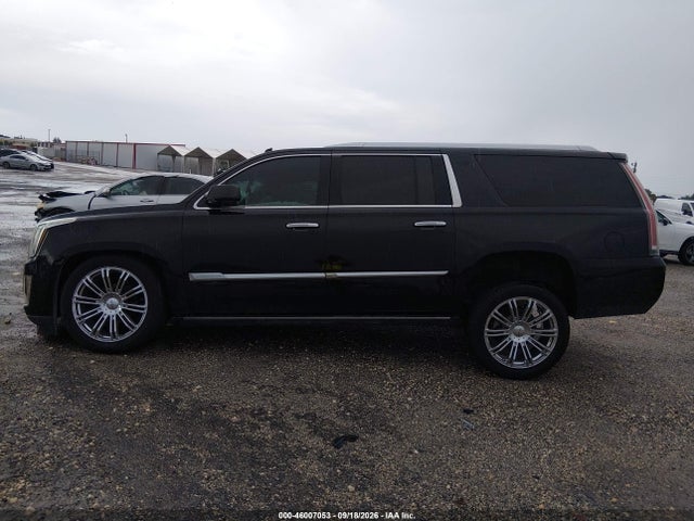 46007053 :رقم المزاد ، 1GYS3JKJ5FR226075 vin ، 2015 Cadillac Escalade Esv Premium مزاد بيع