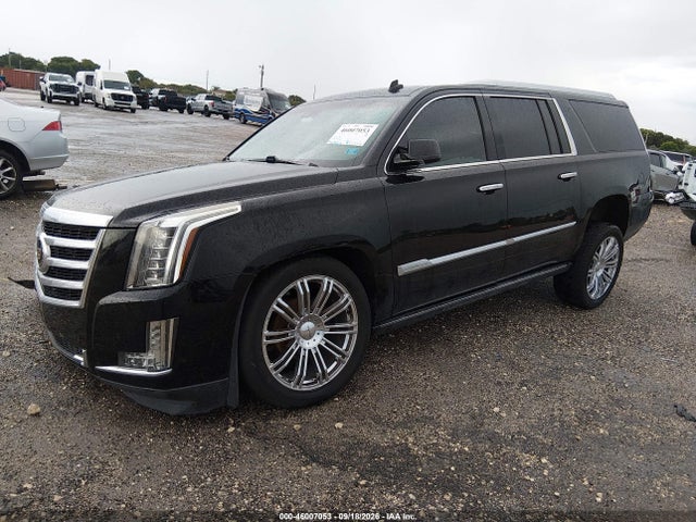 46007053 :رقم المزاد ، 1GYS3JKJ5FR226075 vin ، 2015 Cadillac Escalade Esv Premium مزاد بيع