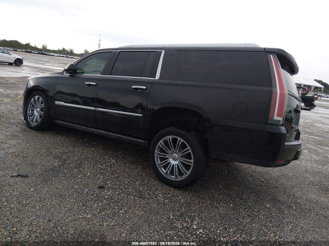 46007053 :رقم المزاد ، 1GYS3JKJ5FR226075 vin ، 2015 Cadillac Escalade Esv Premium مزاد بيع