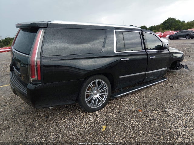 46007053 :رقم المزاد ، 1GYS3JKJ5FR226075 vin ، 2015 Cadillac Escalade Esv Premium مزاد بيع