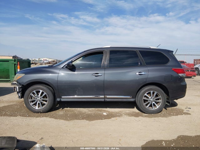 2013 Nissan Pathfinder Sl მანქანა იყიდება აუქციონზე, vin: 5N1AR2MN7DC603538, აუქციონის ნომერი: 46007080