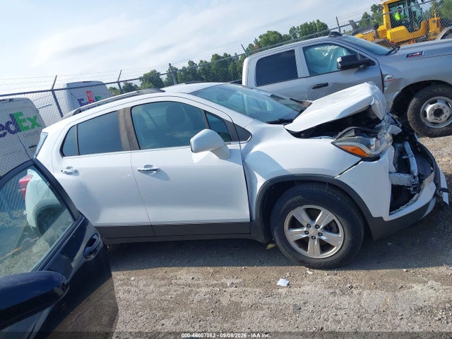 2018 Chevrolet Trax Lt მანქანა იყიდება აუქციონზე, vin: 3GNCJPSB9JL243433, აუქციონის ნომერი: 46007082