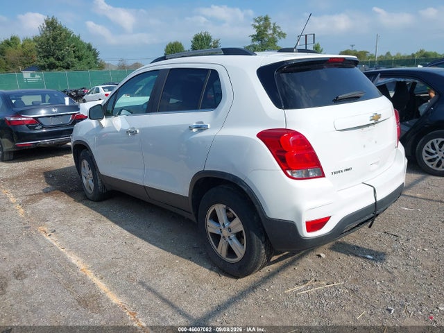2018 Chevrolet Trax Lt მანქანა იყიდება აუქციონზე, vin: 3GNCJPSB9JL243433, აუქციონის ნომერი: 46007082