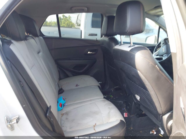 2018 Chevrolet Trax Lt მანქანა იყიდება აუქციონზე, vin: 3GNCJPSB9JL243433, აუქციონის ნომერი: 46007082