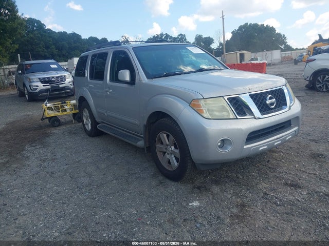 Aukcja sprzedaży 2008 Nissan Pathfinder Se, vin: 5N1AR18U48C630861, numer aukcji: 46007103