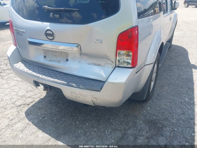 Продажа на аукционе авто 2008 Nissan Pathfinder Se, vin: 5N1AR18U48C630861, номер лота: 46007103