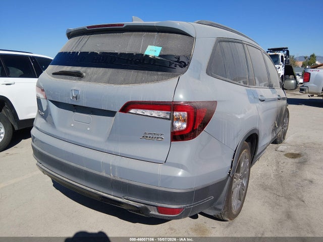 Honda Pilot Awd Sport 2022 5FNYF6H34NB090958 Image 4