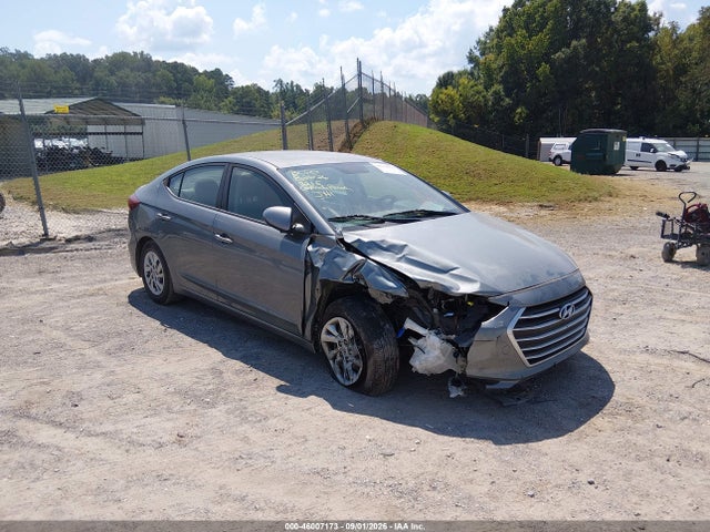 2018 Hyundai Elantra Se მანქანა იყიდება აუქციონზე, vin: KMHD74LF2JU637613, აუქციონის ნომერი: 46007173