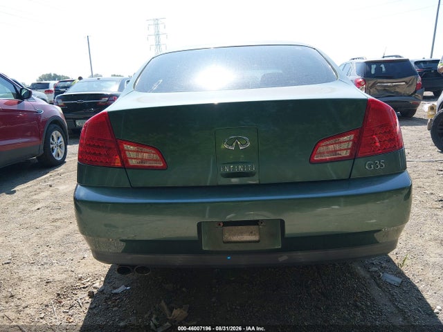 46007196 :رقم المزاد ، JNKCV51E93M009085 vin ، 2003 Infiniti G35 Base W/6 Speed Manual مزاد بيع