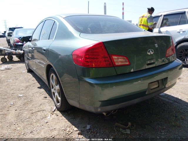 46007196 :رقم المزاد ، JNKCV51E93M009085 vin ، 2003 Infiniti G35 Base W/6 Speed Manual مزاد بيع