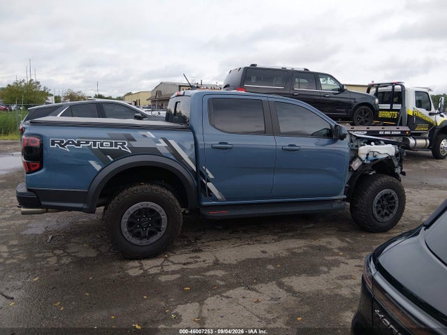 Продаж на аукціоні авто 2025 Ford Ranger Raptor, vin: 1FTER4LR5SLE12140, номер лоту: 46007253
