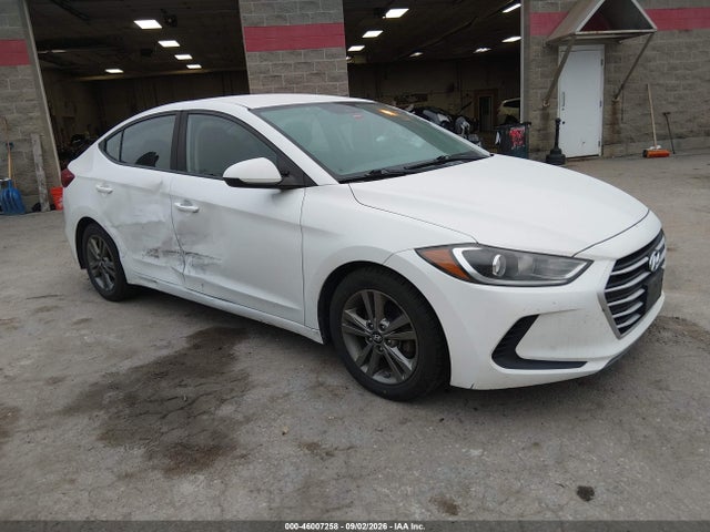 2018 Hyundai Elantra Sel მანქანა იყიდება აუქციონზე, vin: 5NPD84LF6JH335107, აუქციონის ნომერი: 46007258