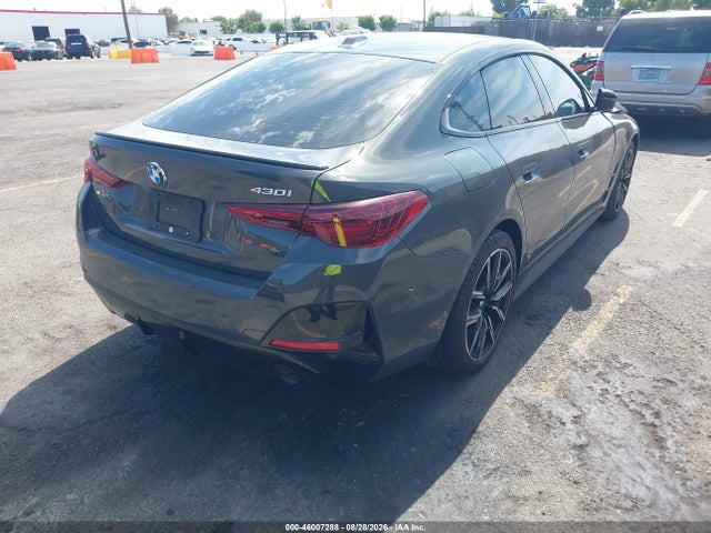 2025 Bmw 430i Gran Coupe მანქანა იყიდება აუქციონზე, vin: WBA23FB05SFU44956, აუქციონის ნომერი: 46007288