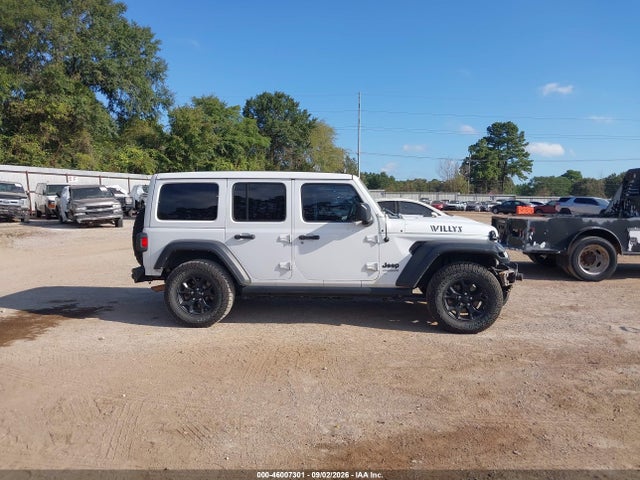2021 Jeep Wrangler Unlimited Willys 4x4 მანქანა იყიდება აუქციონზე, vin: 1C4HJXDG4MW696350, აუქციონის ნომერი: 46007301