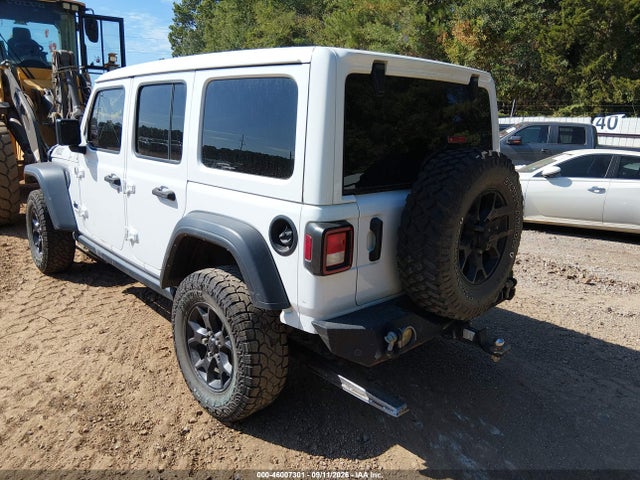 2021 Jeep Wrangler Unlimited Willys 4x4 მანქანა იყიდება აუქციონზე, vin: 1C4HJXDG4MW696350, აუქციონის ნომერი: 46007301