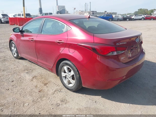 Aukcja sprzedaży 2015 Hyundai Elantra Se, vin: 5NPDH4AE2FH650374, numer aukcji: 46007375
