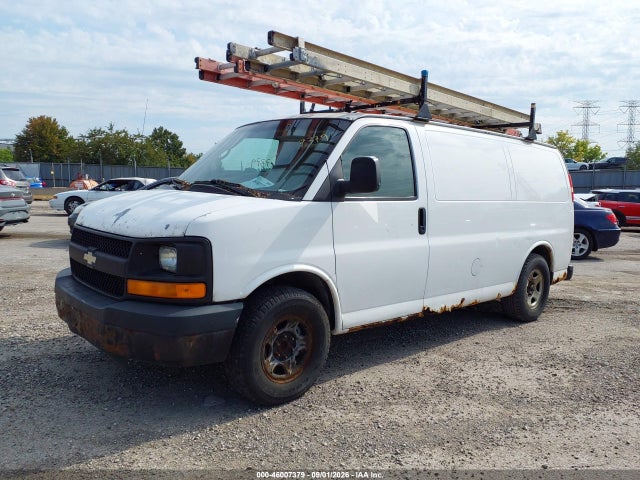 46007379 :رقم المزاد ، 1GCFG15X871106377 vin ، 2007 Chevrolet Express Work Van مزاد بيع